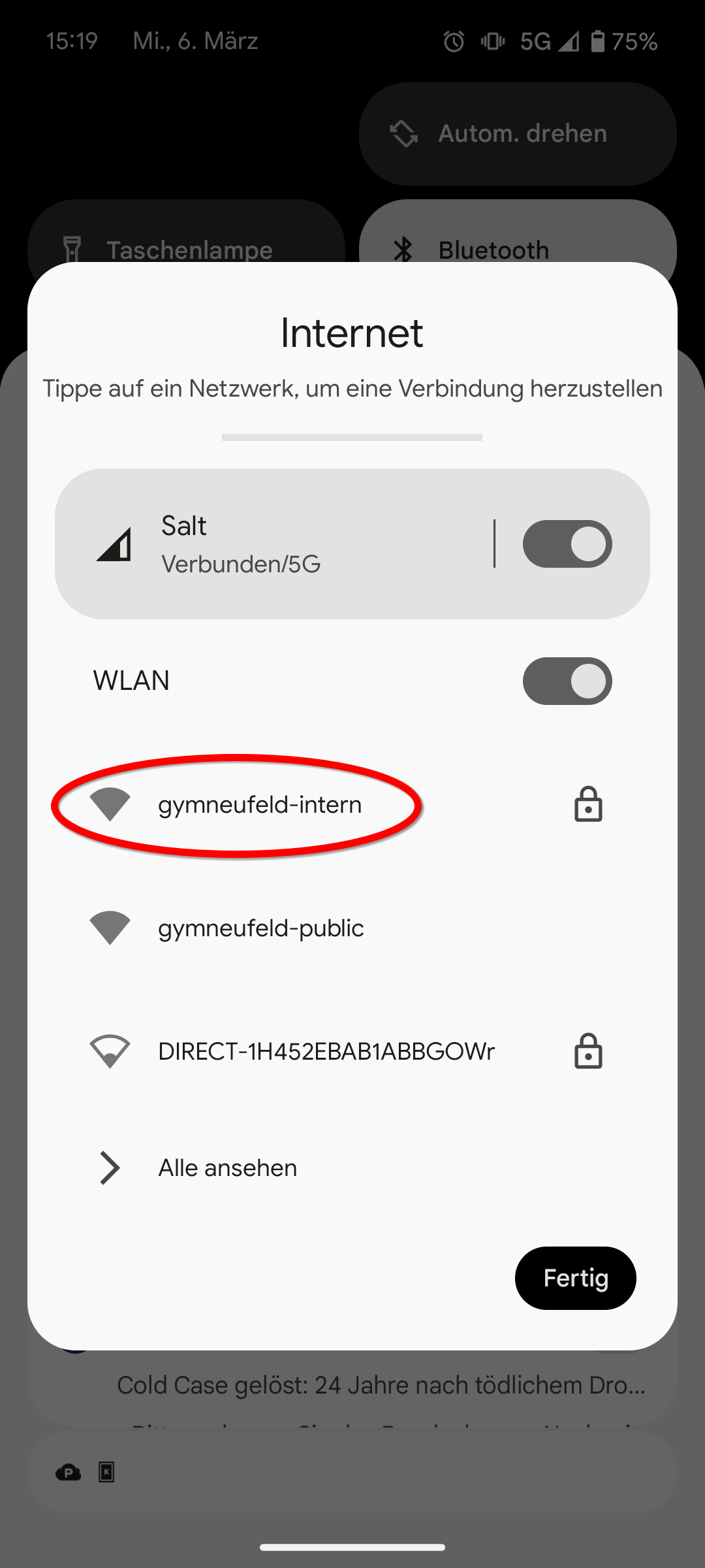 WLAN Verbindung aufbauen macOS