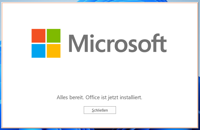 Installer Meldung 3