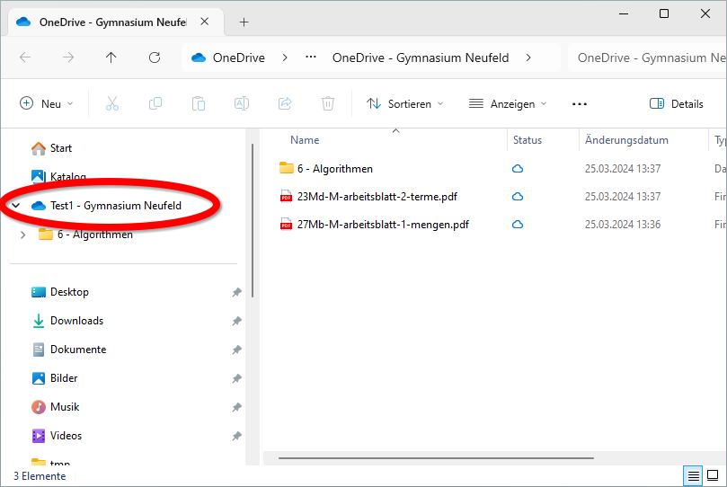 OneDrive-Seite 2