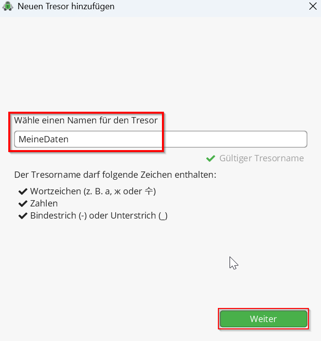 Cryptomator anwenden 10