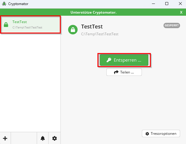 Cryptomator anwenden 19