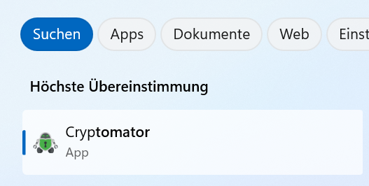 Cryptomator anwenden 2