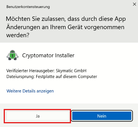 OpenVPN Client installieren 6